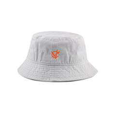 C-NARCHY BUCKET HAT (バケットハット) White × Orange